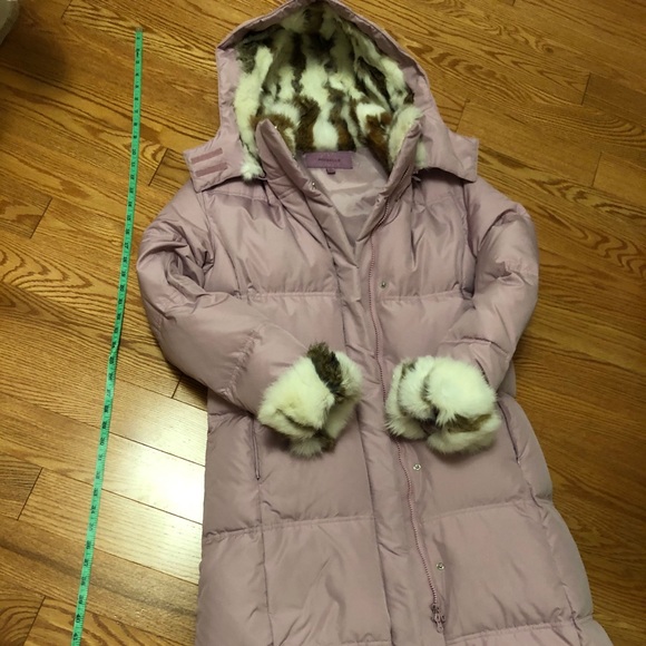 MOISELLE Winter jacket with rabbit fur - Picture 2 of 9